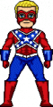 Voir le motif de la grille de point de croix en taille relle